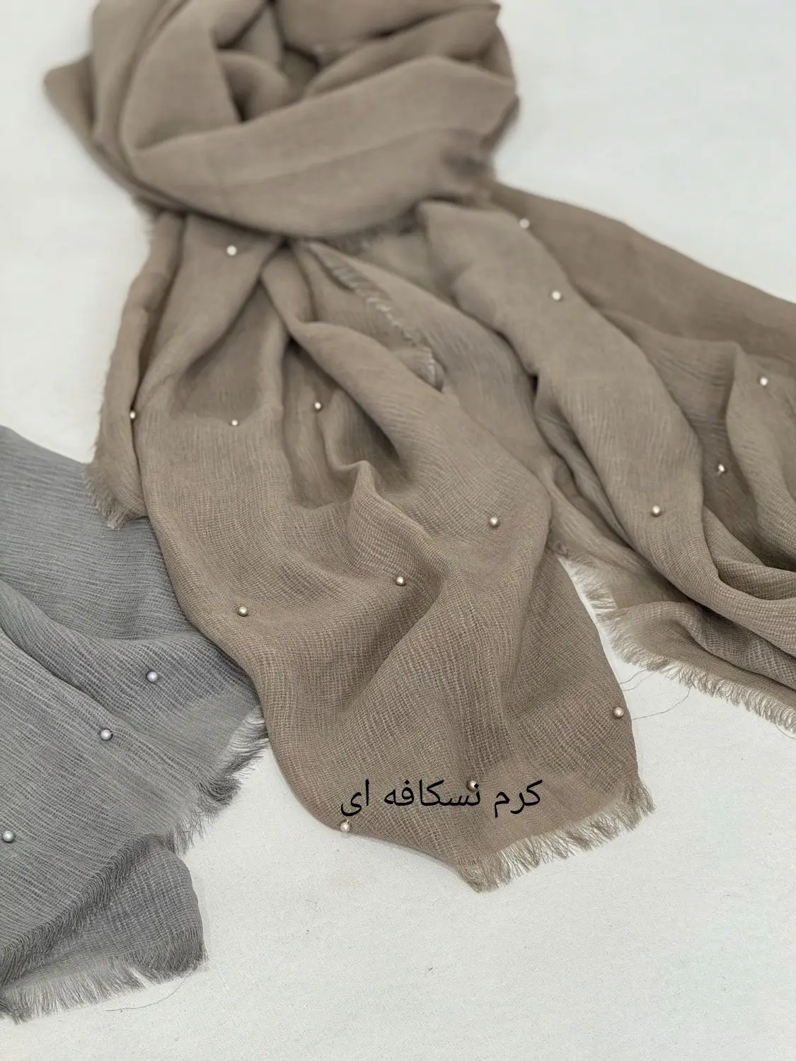 شال حریر ابریشم گلرو